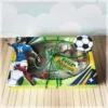 Kit de arquivos digitais para personalizados mini confeiteiro tema futebol com corte digital e manual.