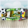Itens personalizados para kit mini confeiteiro de futebol em arquivo digital Studio, PNG e PDF.