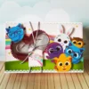 Arquivo para imprimir e cortar kit confeiteiro de Páscoa tema Bolofofos para Silhouette e tesoura.