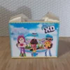 Arte digital de topper e itens decorativos PK XD em Studio, PNG e PDF para festa de aniversário.