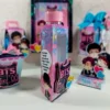 Centro de mesa e itens de decoração tema BTS prontos para imprimir e recortar.