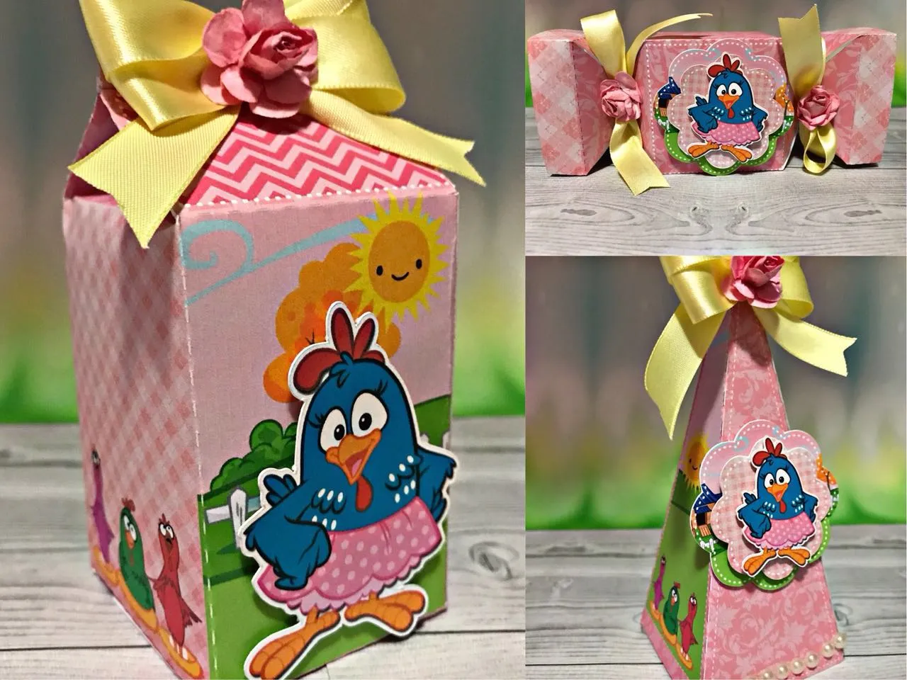 Arquivo digital para Silhouette no tema aniversário Galinha Pintadinha em formato Studio para papelaria personalizada.