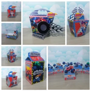 Arquivo digital de corte no tema Blaze and the Monster Machines em formatos Studio, PNG e PDF para personalizados.