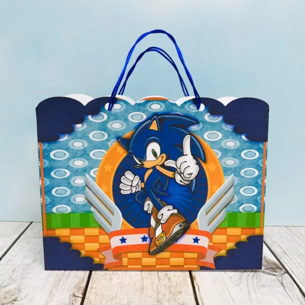 Moldes de scrapfesta para personalizados do Sonic nos formatos digitais Studio, PNG e PDF.