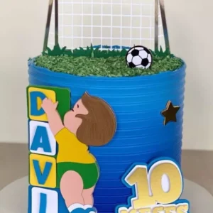Arquivo digital de topo de bolo da Seleção Brasileira para a Copa do Mundo em formato Silhouette Studio para scrapfesta.