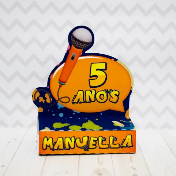 Arquivo digital de caixinha porta bis duplo no tema Chiquititas para Silhouette Studio.