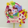 Caixinhas personalizadas de aniversário da Emília prontas para recorte nos formatos Silhouette Studio, PNG e PDF.
