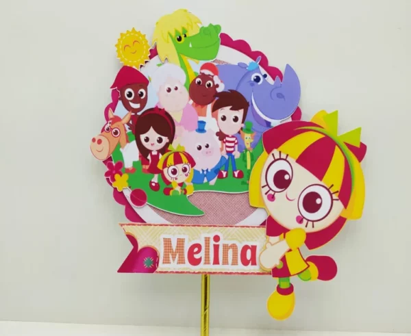 Caixinhas personalizadas de aniversário da Emília prontas para recorte nos formatos Silhouette Studio, PNG e PDF.
