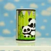 Arquivo digital para imprimir e cortar em casa decoração de festa e topper do tema infantil Panda Menino.