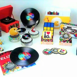 Arquivo digital de corte temático Anos 80 no formato Studio.