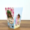 Caixinhas personalizadas da Moana prontas para impressão e recorte no Silhouette Studio.