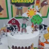 Moldes digitais em alta resolução do tema Fazenda do Zenon com contornos limpos para papelaria personalizada e caixas milk.