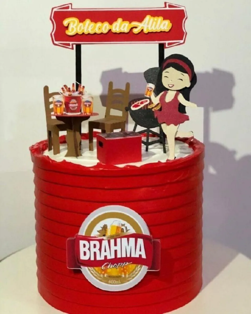 Arquivos de Corte Boteco: 10 Modelos Topper de Bolo Festa Adulto