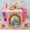 Elementos decorativos de xícaras de chá, bules e silhuetas da Alice para produção de lembrancinhas e mimos estruturados.
