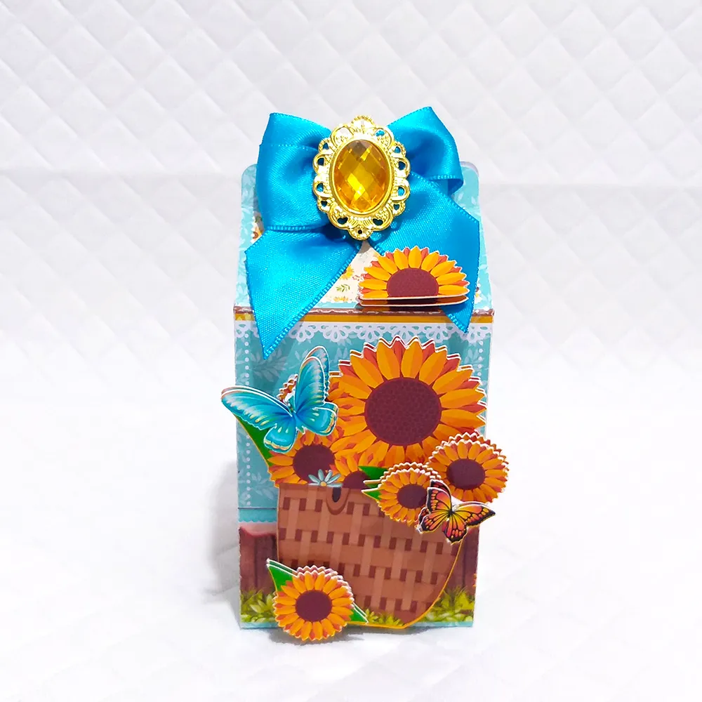 Moldes digitais em alta resolução para papelaria e decoração com tema Girassol.