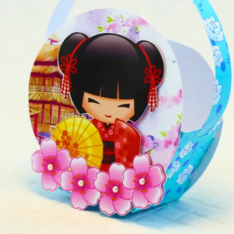 Arquivo de Corte Kokeshi Studio e Pdf - Imagem 3