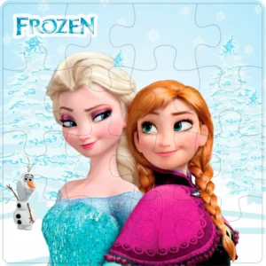 Arquivo de Corte Quebra Cabeça Frozen Studio