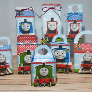 Arquivo digital de corte do trenzinho Thomas e Seus Amigos para personalizados de festa infantil.