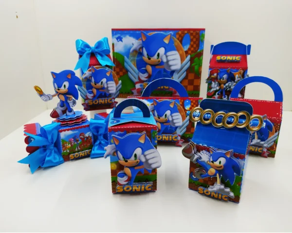 Kit digital de personalizados do Sonic em alta definição nos formatos Studio e PDF.