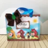 Lembrancinha de mesa dos Três Porquinhos pronta para impressão nos formatos Studio e PDF.