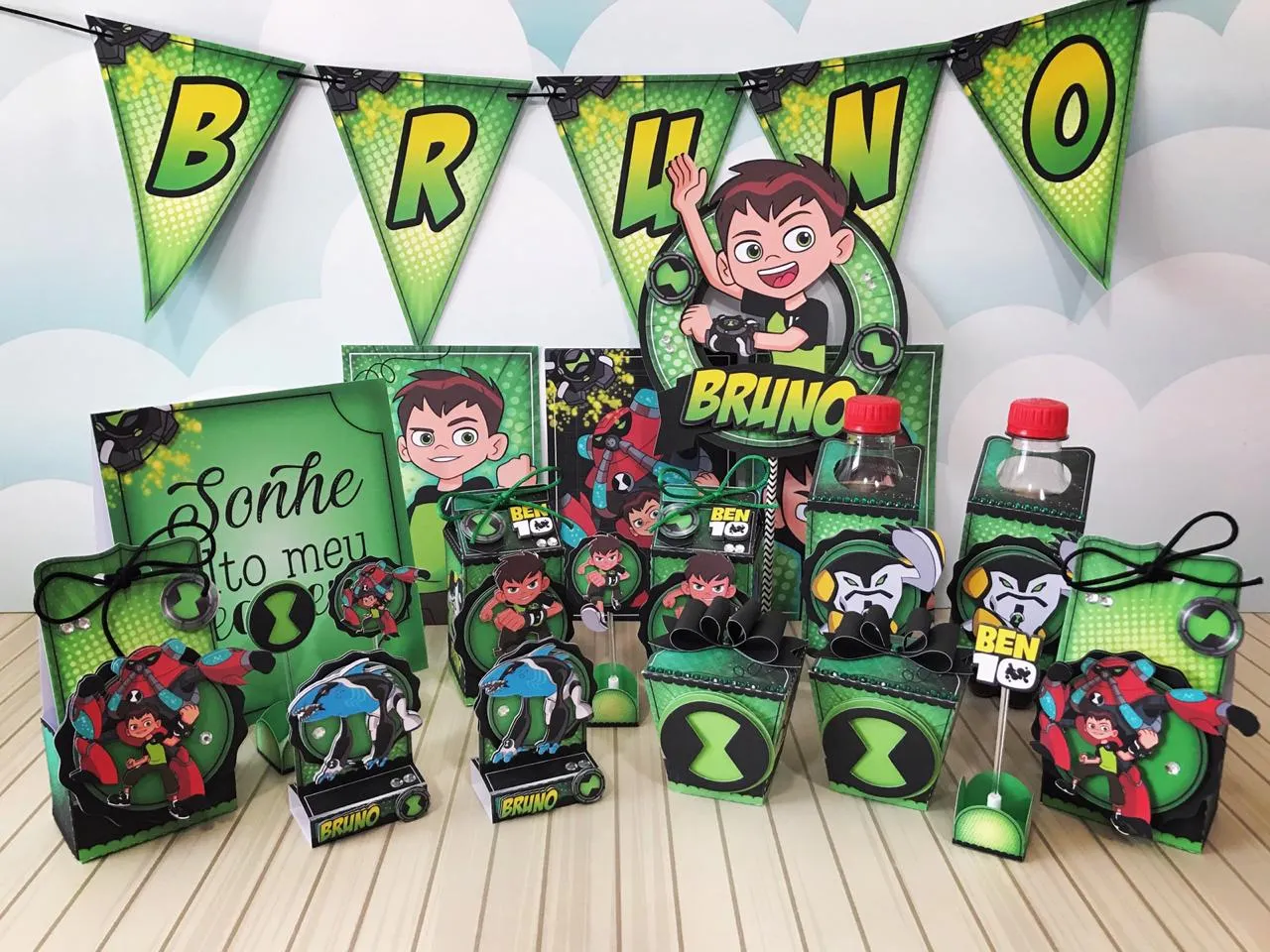 Arquivo completo de festa com tema nos formatos Studio, Png e Pdf