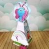 Arquivo digital para imprimir e cortar em casa centro de mesa e topper do tema infantil Bichikids.