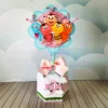 Moldes digitais em alta resolução de centro de mesa estruturado do Bichikids para papelaria personalizada e decoração de mesa.