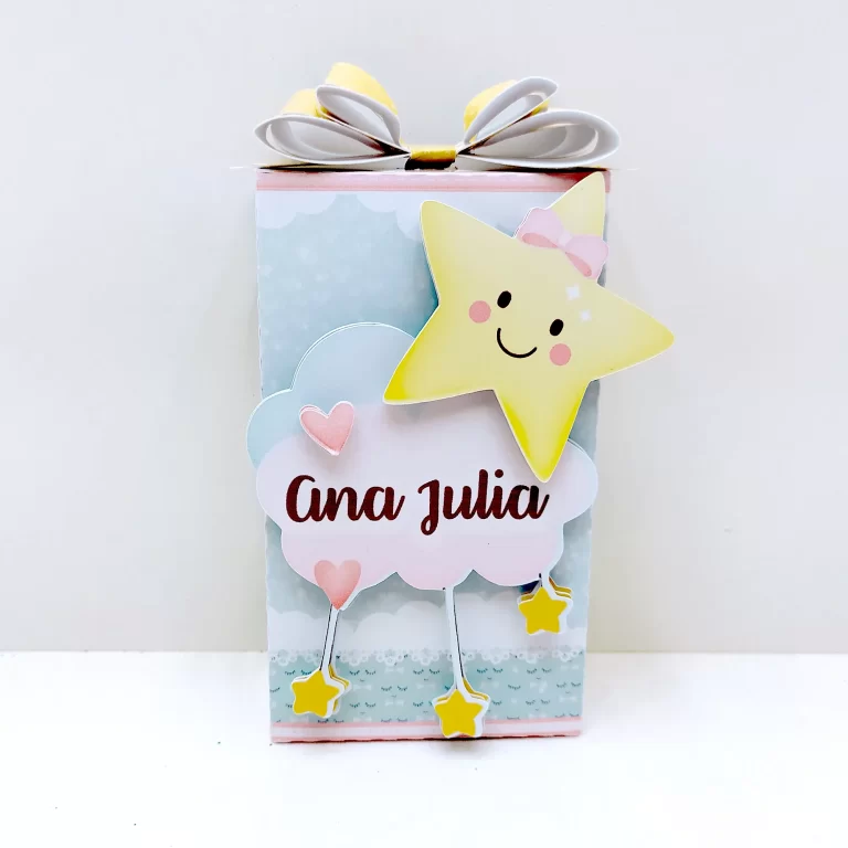 Cachepôs personalizados e mimos do céu prontos para impressão em Studio, PNG e PDF.
