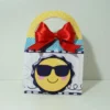 Moldes digitais em alta resolução para papelaria e decoração com tema Emojis.