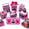 Kit de personalizados e topper para decoração de festa infantil tema Bonecas em arquivo digital.