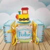 Arquivo digital para imprimir e cortar em casa decoração de festa e topper Meios de Transporte.