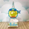 Moldes digitais em alta resolução do tema Meios de Transporte para papelaria personalizada e decoração de festa.
