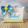 Kit digital de decoração para festas infantis com topper e temas de Meios de Transporte.