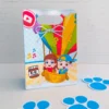 Kit digital de moldes com Luccas Neto de coelhinho para produção de embalagens de ovos de colher e toppers estruturados.