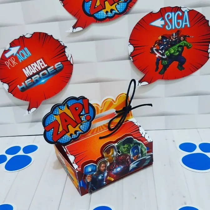 Moldes práticos de scrapfesta para lembrancinhas de Páscoa e Heróis em formato Studio e PDF.