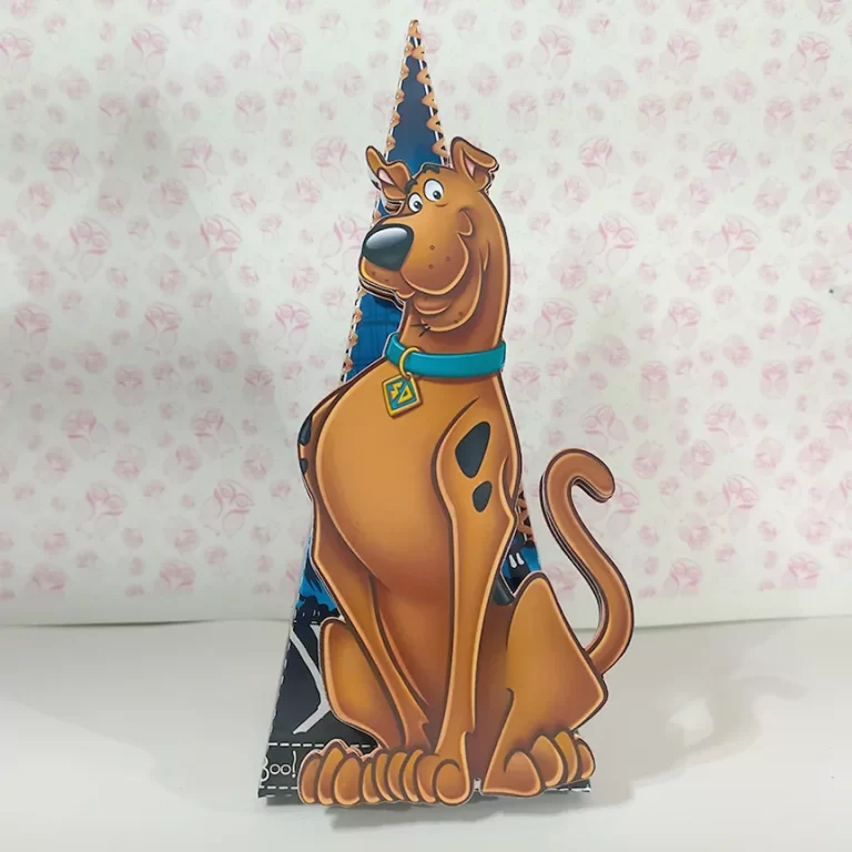 Moldes digitais em alta resolução para papelaria e decoração com tema Scooby-Doo.
