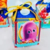 Moldes digitais para papelaria de festa e decoração com tema Procurando Nemo.