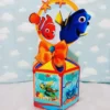 Kit digital de decoração para festas com topper e temas do Procurando Nemo.