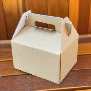 Gabarito limpo e sem estampas de uma embalagem de papel para lanche desdobrada, exibindo linhas estruturais de corte e vincos exatos para fechamento seguro em arquivo digital de corte.