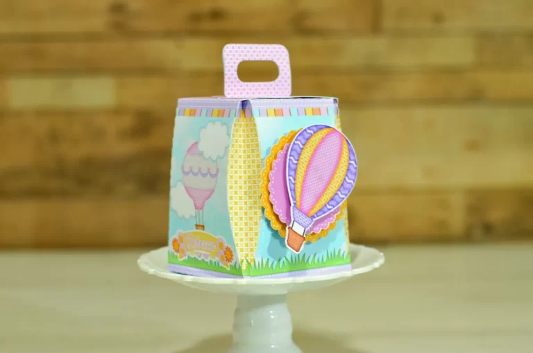 Kit digital de personalizados de balão de ar quente para menina nos formatos Studio e PDF.