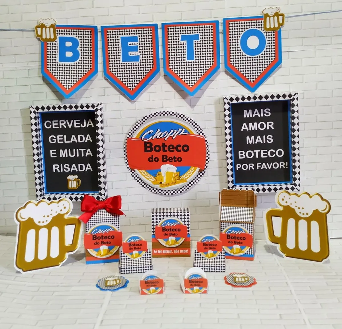 Arquivos de Corte Boteco: 10 Modelos Topper de Bolo Festa Adulto