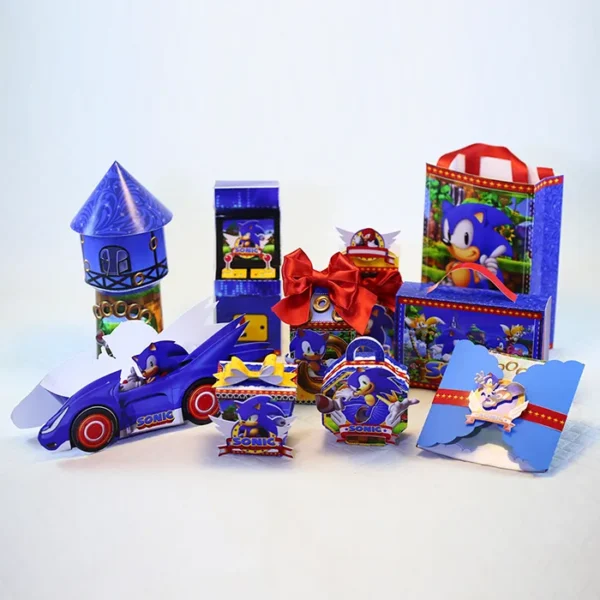 Kit digital de personalizados do Sonic em alta definição nos formatos Studio e PDF.