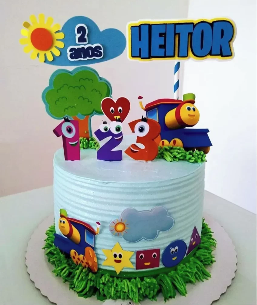 Arquivos de Corte Festa Infantil: 10 Modelos Topper Bolo de Festa