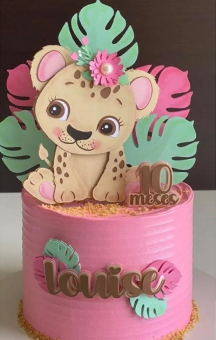 Arquivos de Corte Festa Infantil: 10 Modelos Topper Bolo de Festa