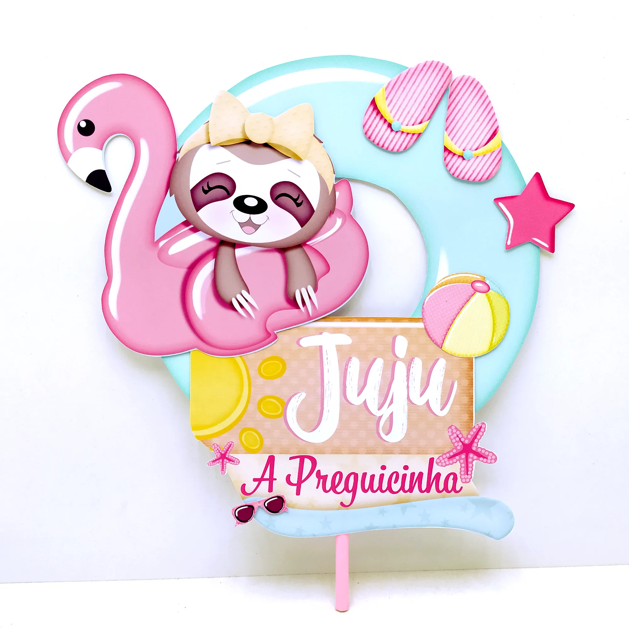 Caixinhas de papelaria personalizada para festas com tema bicho preguiça arquivo digital de corte para silhouette
