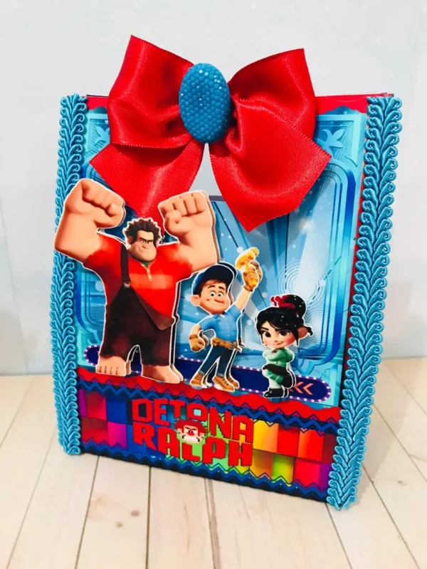 Moldes para imprimir tema vanellope detona ralph topo de bolo e caixinhas em arquivo digital de corte para editar