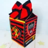 Arquivos digitais abertos em programa de recorte exibindo moldes de toppers de bolo e tags decorativas com o escudo oficial e o mascote do Sport Recife.