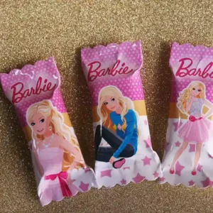 Topper para imprimir com tema barbie molde de papelaria e arquivo digital em alta resolução nos formatos png e pdf