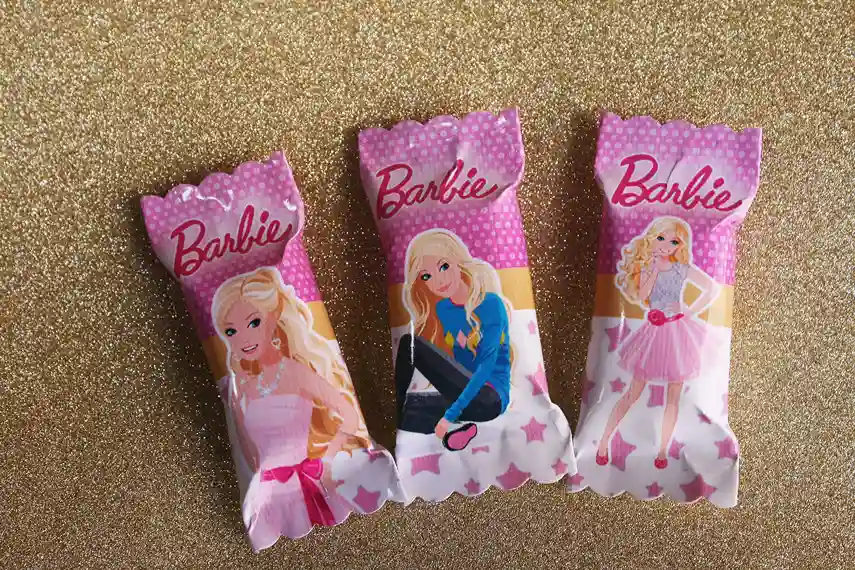 Topper para imprimir com tema barbie molde de papelaria e arquivo digital em alta resolução nos formatos png e pdf