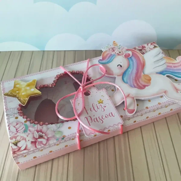 Topper para imprimir com tema unicórnio mini confeiteiro molde de papelaria e arquivo de corte para editar no silhouette studio